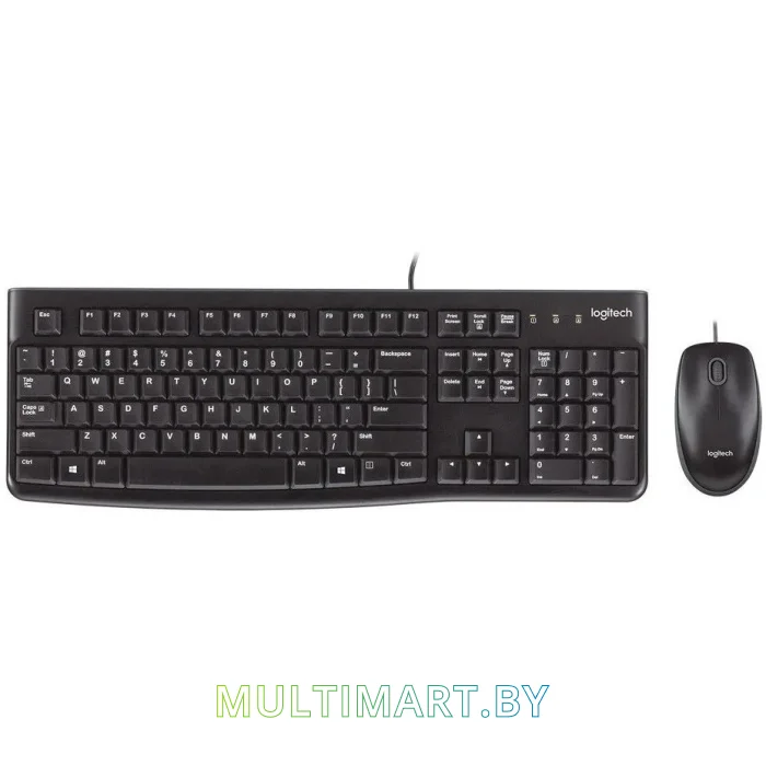 Комплект клавиатура + мышь Logitech MK120 (920-002589)